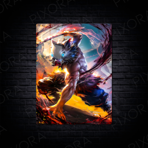 anime metal poster metal tablo