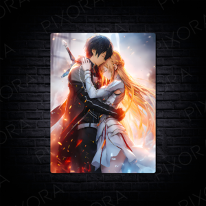 anime metal poster metal tablo