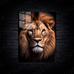 hayvan metal poster metal tablo