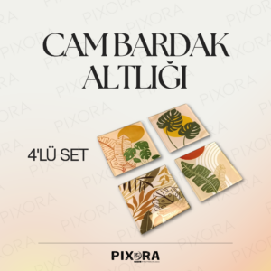 cam bardak altlığı bardak altlığı