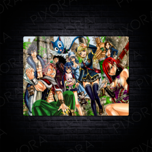 anime metal poster metal tablo