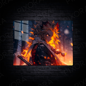 anime metal poster metal tablo