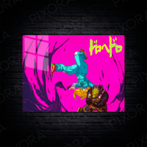 anime metal poster metal tablo