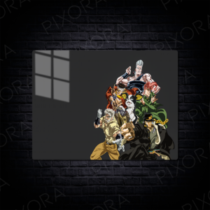 anime metal poster metal tablo