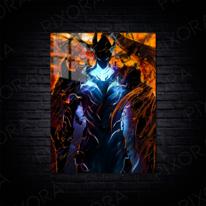 anime metal poster metal tablo