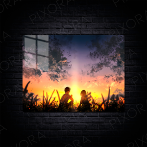 anime metal poster metal tablo