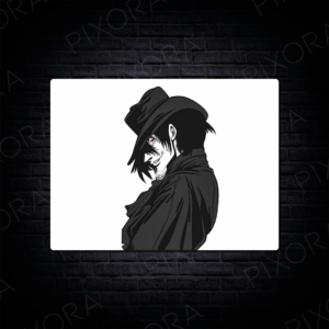 anime metal poster metal tablo