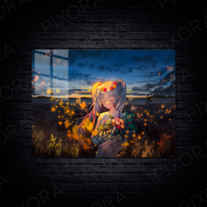 anime metal poster metal tablo