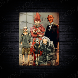 anime metal poster metal tablo
