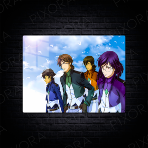 anime metal poster metal tablo