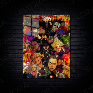 anime metal poster metal tablo