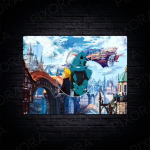anime metal poster metal tablo