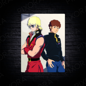 anime metal poster metal tablo