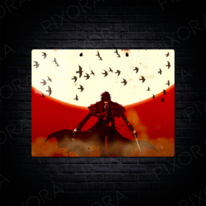anime metal poster metal tablo