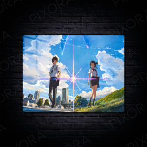 anime metal poster metal tablo