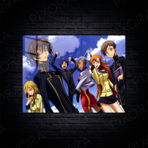 anime metal poster metal tablo