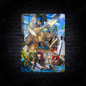 anime metal poster metal tablo