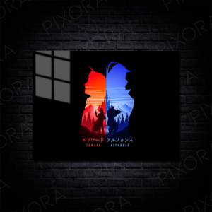 anime metal poster metal tablo