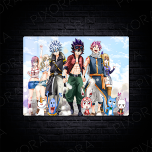 anime metal poster metal tablo