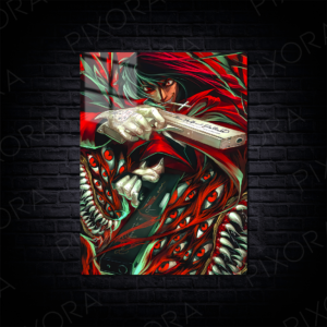 anime metal poster metal tablo