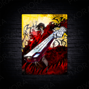 anime metal poster metal tablo