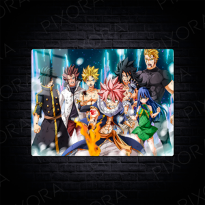 anime metal poster metal tablo