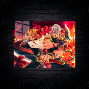 anime metal poster metal tablo