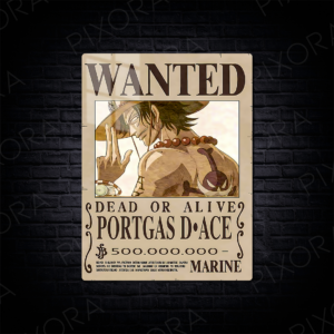 anime metal poster metal tablo