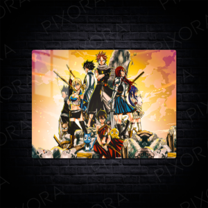 anime metal poster metal tablo