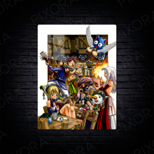 anime metal poster metal tablo