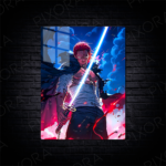 anime metal poster metal tablo