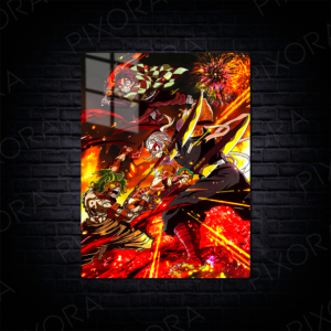 anime metal poster metal tablo