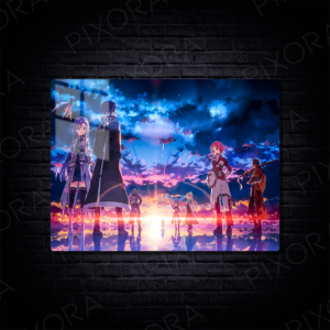 anime metal poster metal tablo