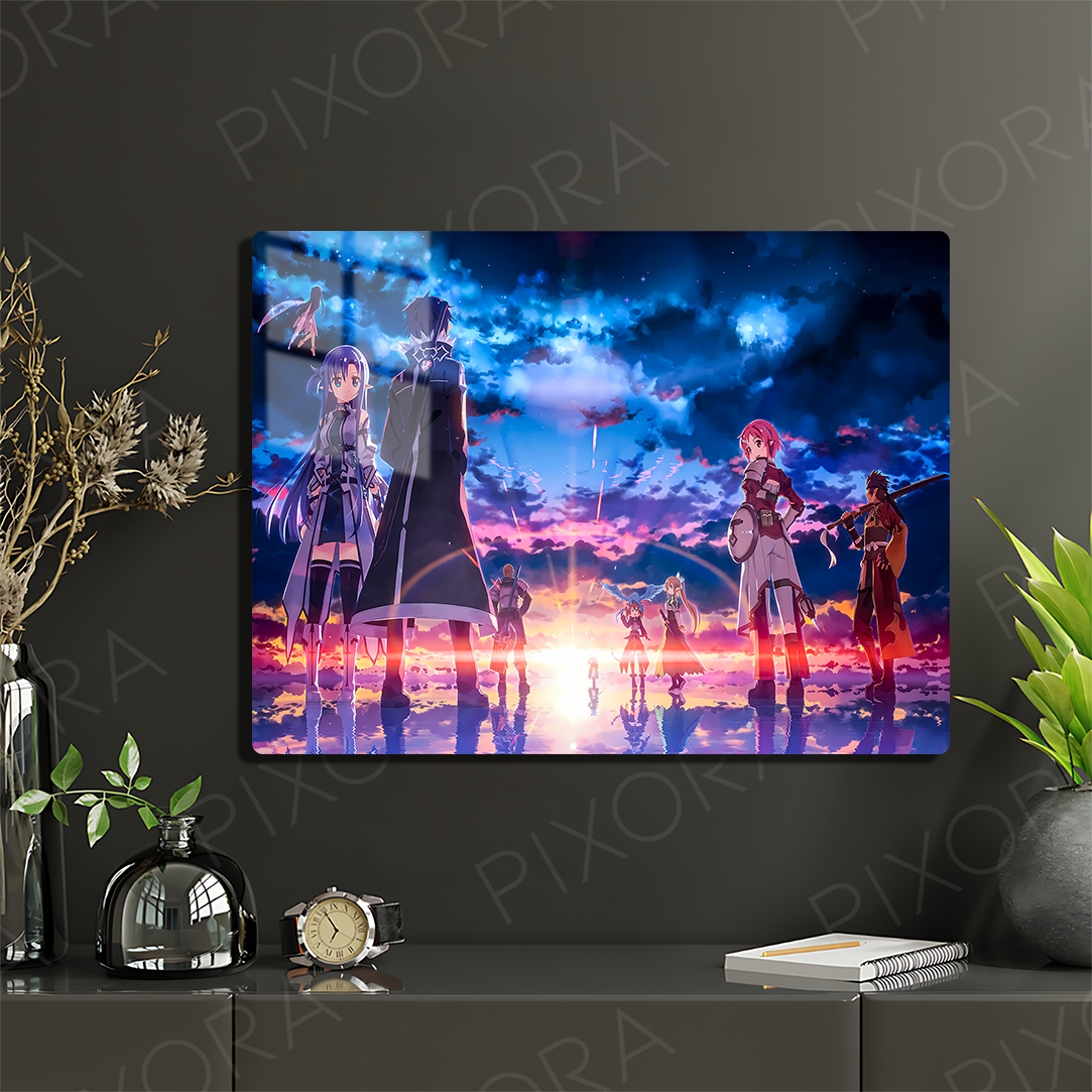 anime metal poster metal tablo
