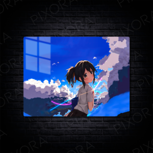 anime metal poster metal tablo