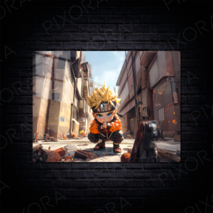 Naruto Uzumaki Metal Tablo