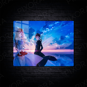 Kirito | Asuna Metal Tablo