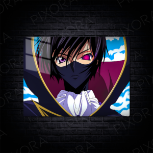Lelouch vi Britannia Metal Tablo