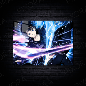 Kirito Metal Tablo