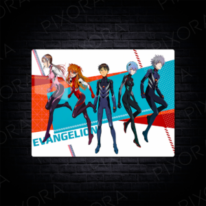 New Genesis Evangelion Metal Tablo