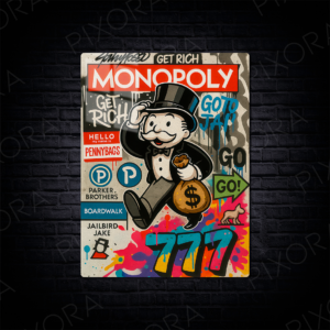 Monopoly Metal Tablo