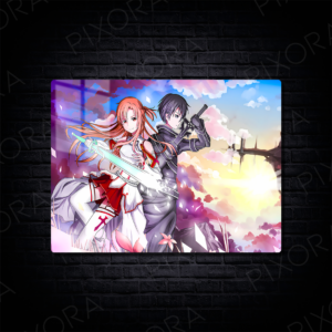 Kirito | Asuna Metal Tablo