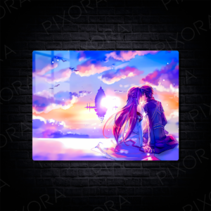 Kirito | Asuna Metal Tablo