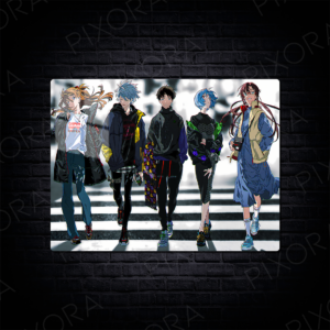 New Genesis Evangelion Metal Tablo