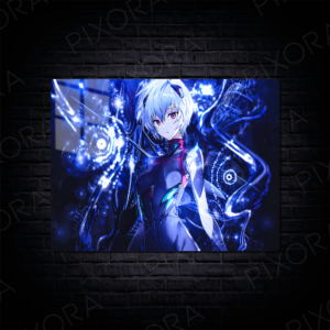 Rei Ayanami Metal Tablo