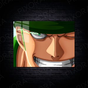 Roronoa Zoro Metal Tablo