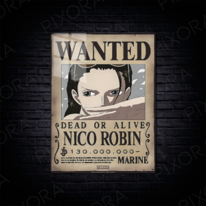 Nico Robin Metal Tablo