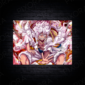 Monkey D. Luffy Metal Tablo
