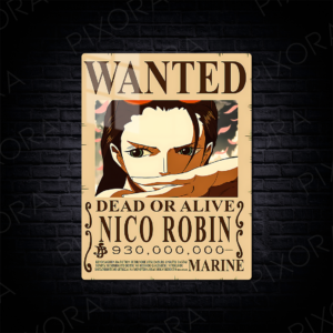 Nico Robin Metal Tablo