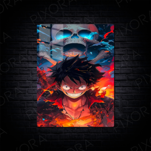 Monkey D. Luffy Metal Tablo